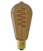 Calex LED Rustieklamp ST64 E27 4W 100lm 1800K Natural Bru..., Huis en Inrichting, Nieuw, Ophalen of Verzenden