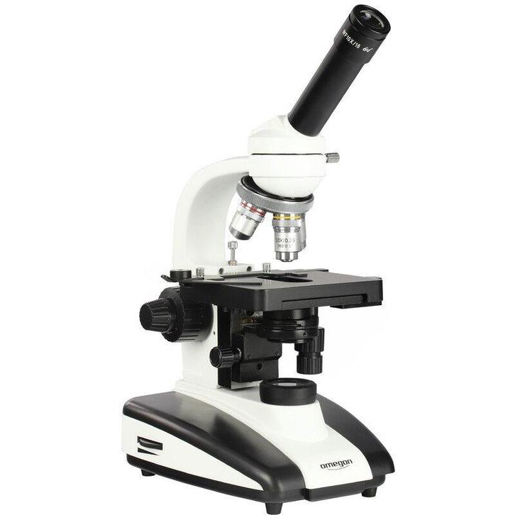 Omegon Microscoop BioMon, 40x-1000x, LED, Audio, Tv en Foto, Optische apparatuur | Microscopen, Biologische microscoop, 400x tot 1000x