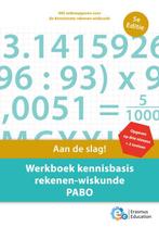 Werkboek kennisbasis rekenen wiskunde PABO 9789082792966, Boeken, Zo goed als nieuw