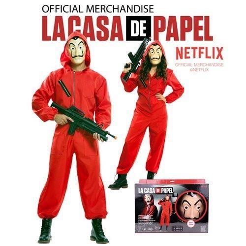 La Casa De Papel kostuum - Luxe, Hobby en Vrije tijd, Feestartikelen, Feestartikel, Nieuw, Verzenden
