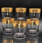 Artemisia - Whiskyglas (6) - Kristal, oro 24kt, Antiek en Kunst