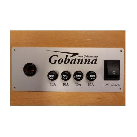 Zekeringspaneel 12V Gobanna - zonder USB, Caravans en Kamperen, Overige Caravans en Kamperen, Nieuw, Ophalen of Verzenden