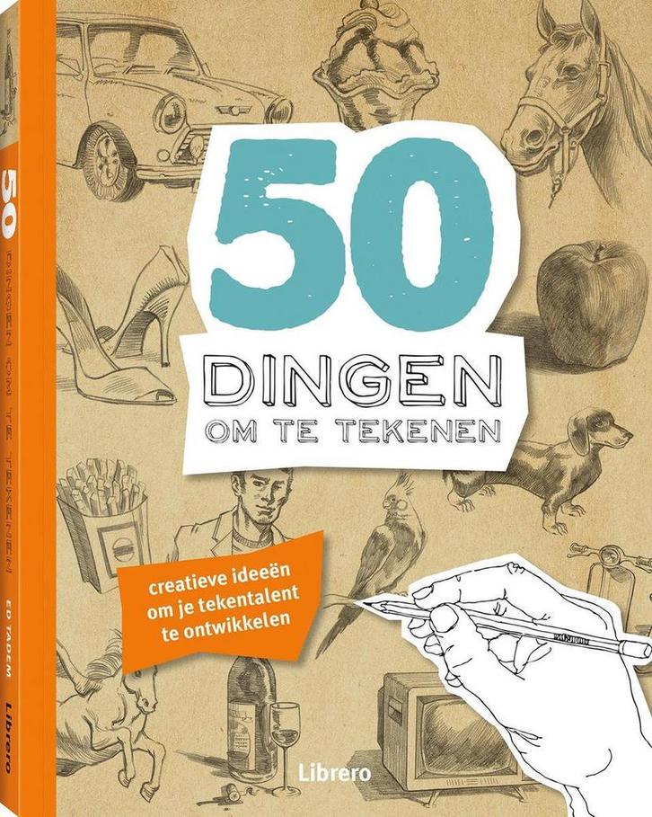 50 Dingen om te tekenen 9789089989635 Ed Tadem, Boeken, Hobby en Vrije tijd, Zo goed als nieuw, Verzenden