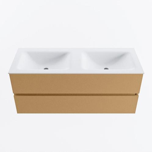 MONDIAZ VICA 120cm badmeubel onderkast Oro 2 lades. Wastafel, Doe-het-zelf en Verbouw, Sanitair, Bad, Nieuw, Ophalen of Verzenden