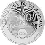Kameroen. 500 Francs 2022 Liberty Leading the People, Proof