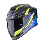 Scorpion EXO-R1 Evo Carbon Air Runner Zwart Blauw Geel, XS, Integraalhelm, Nieuw met kaartje, Overige merken