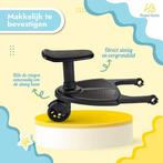 2dekans | HeppieBabie Meerijdplankje - Met Zitje en, Kinderen en Baby's, Kinderwagens en Combinaties, Ophalen of Verzenden, Zo goed als nieuw
