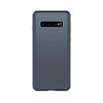 Samsung Galaxy S10 Back Cover - Blauw/Transparant