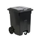 Mini-container 360 ltr 3-wiel - grijs, Huis en Inrichting, Woonaccessoires | Prullenbakken, Verzenden, Nieuw