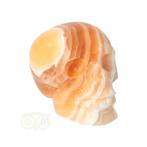 Oranje Calciet schedel Nr 272 - 374 gram, Sieraden, Tassen en Uiterlijk, Nieuw, Verzenden