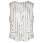 -25% Red Button  Red Button Linen stripe  maat L, Kleding | Dames, Bodywarmers, Verzenden, Nieuw, Blauw