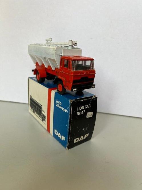Lion Toys 1:50 - Model vrachtwagen - DAF 2e type 2000 met, Hobby en Vrije tijd, Modelauto's | 1:5 tot 1:12