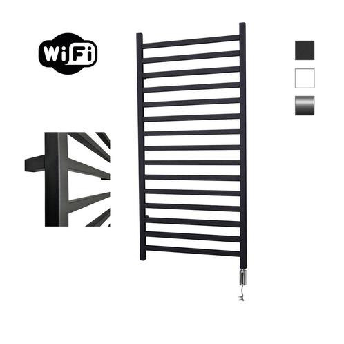 Elektrische Radiator Sanicare HWV - Qubic Met Wifi 126,4x60, Doe-het-zelf en Verbouw, Sanitair, Overige typen, Nieuw, Chroom, Ophalen of Verzenden
