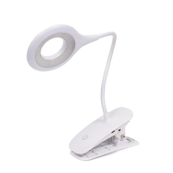 Benson Oplaadbare LED-lamp met klem - 3 dimstanden - 3 wa..., Caravans en Kamperen, Caravan accessoires, Nieuw, Ophalen of Verzenden
