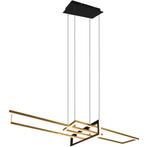 LED Hanglamp - Trion Salana - 34W - Warm Wit 3000K - Dimbaar, Ophalen of Verzenden, Nieuw, Metaal