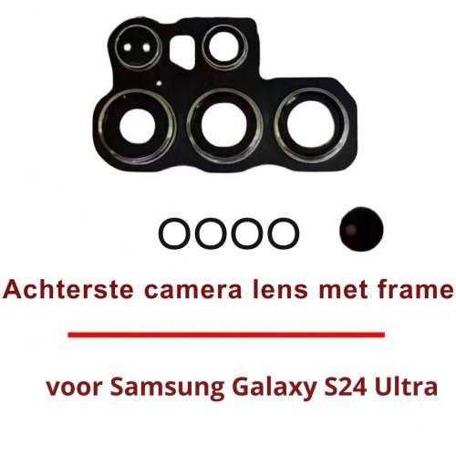 Samsung Galaxy S24 Ultra – Cameralens met Frame, Huis en Inrichting, Banken | Complete zithoeken, Verzenden