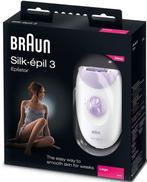 Braun Silkepil 3 3170 - Epilator, Sieraden, Tassen en Uiterlijk, Uiterlijk | Lichaamsverzorging, Nieuw, Verzenden
