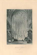 Zicht op Liege, Antiek en Kunst, Kunst | Etsen en Gravures