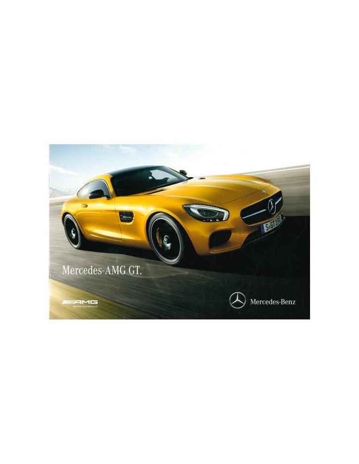 2014 MERCEDES AMG GT BROCHURE NEDERLANDS, Boeken, Auto's | Folders en Tijdschriften
