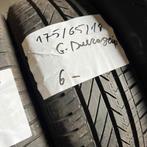 2 x Goodyear DuraGrip 175-65-14 Zomerbanden 6mm, 14 inch, Gebruikt, 175 mm, Ophalen of Verzenden