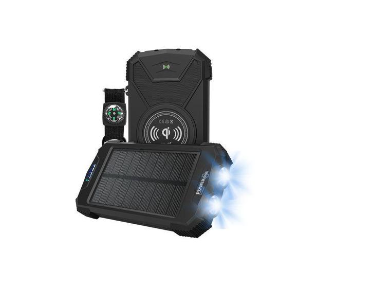 Solar Powerbank 10.000 mAh, Telecommunicatie, Powerbanks, Nieuw, Ophalen of Verzenden