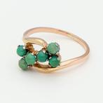 Zonder Minimumprijs - Ring - 18 karaat Roségoud - Turkoois, Sieraden, Tassen en Uiterlijk, Nieuw