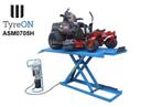 1.3m Brede 230V Motor Quad Zitmaaier Heftafel Hefbrug 700kg
