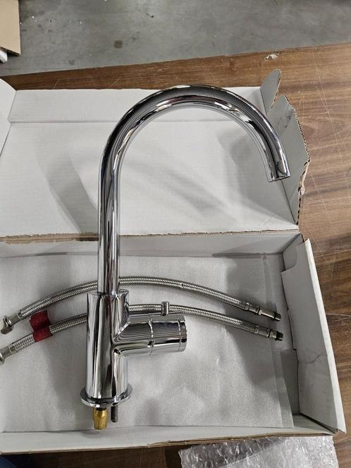 Keukenkraan 33 x 20 cm chroom, Doe-het-zelf en Verbouw, Sanitair, Nieuw, Ophalen of Verzenden