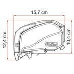 Fiamma F80L 450 Polar White-Royal Blue, Caravans en Kamperen, Voortenten en Luifels, Ophalen of Verzenden, Nieuw