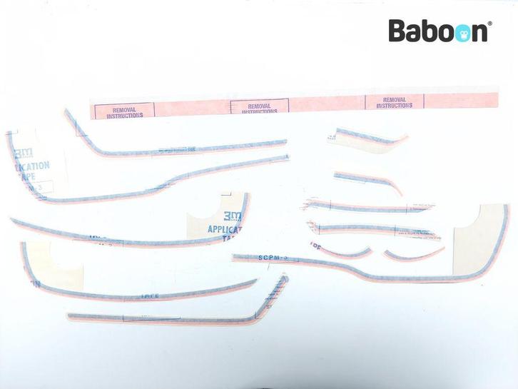 Sticker BMW K 100 RS 2V 1983-1989 (K100RS 8V) Set (1238978), Motoren, Onderdelen | BMW, Gebruikt, Verzenden