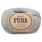 DROPS Puna Natural Mix - 06 grijs - Wol Garen, Hobby en Vrije tijd, Breien en Haken, Ophalen of Verzenden, Nieuw