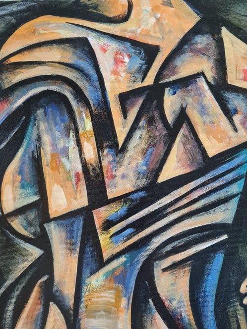 Edward Yov (1975) - Emmanuelle, Antiek en Kunst, Kunst | Schilderijen | Modern