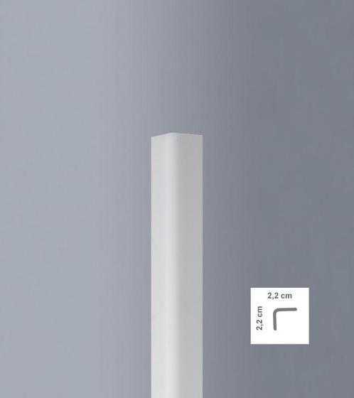 Hoekprofiel Wit L22 (22 x 22 mm), lengte 2 m, Huis en Inrichting, Woonaccessoires | Schilderijen, Tekeningen en Foto's, Nieuw