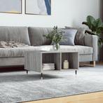 vidaXL Salontafel 60x50x36,5 cm bewerkt hout grijs, Huis en Inrichting, Tafels | Salontafels, 50 tot 100 cm, Verzenden, Nieuw