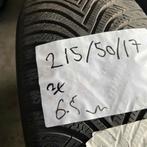 2 x Michelin Alpin 5 215-50-17 Winterbanden 6,5mm, Auto-onderdelen, Banden en Velgen, 17 inch, Band(en), Personenwagen, Gebruikt