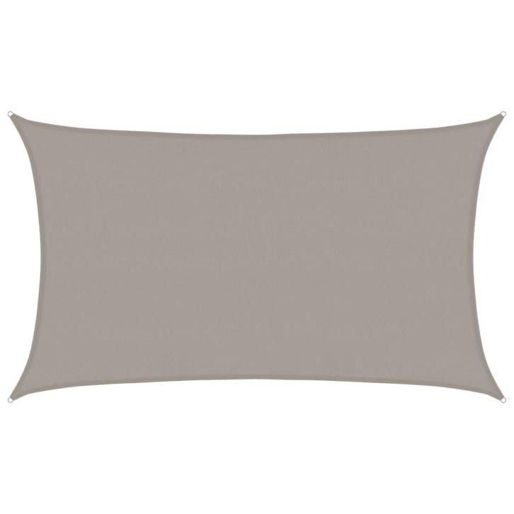 Lichtgrijs Zonnezeil 5x8m | Gebruikt | Bespaar Nu!, Tuin en Terras, Schaduwdoeken, Nieuw, Ophalen of Verzenden