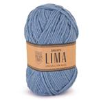 DROPS Lima Uni Colour - 6235 denimblauw - Wol Garen, Ophalen of Verzenden, Nieuw