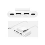 Belkin BoostCharge 4-Port USB Power spliter wit, Ophalen of Verzenden, Nieuw, Belkin