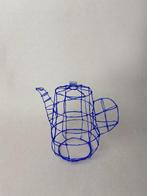 Iris Lucia Design - Theepot - 3D Theepot Blauw - Biologisch