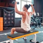 TRUUSK Halterbank, Vlakke Bank, Fitnessbank, Multifunctionel, Verzenden, Nieuw