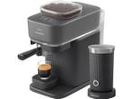 Philips -  Semi-automatische espressomachine - Zwart, Verzenden, Nieuw, Espresso apparaat, Afneembaar waterreservoir