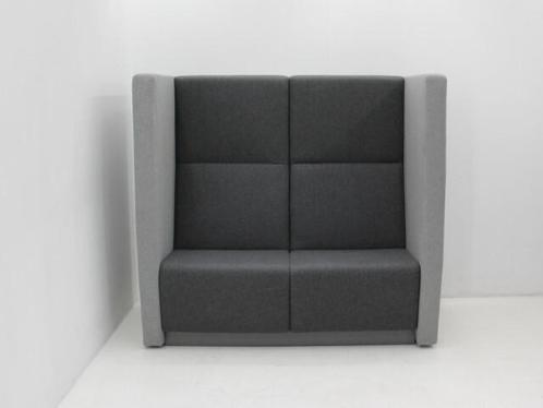 Treinbank hoog - 146x156x84cm(hxbxd) - antraciet/lichtgrijs, Zakelijke goederen, Kantoor en Winkelinrichting | Kantoormeubilair en Inrichting