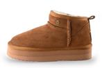 Warmbat Boots in maat 37 Bruin | 10% extra korting, Kleding | Dames, Schoenen, Bruin, Verzenden, Overige typen, Zo goed als nieuw