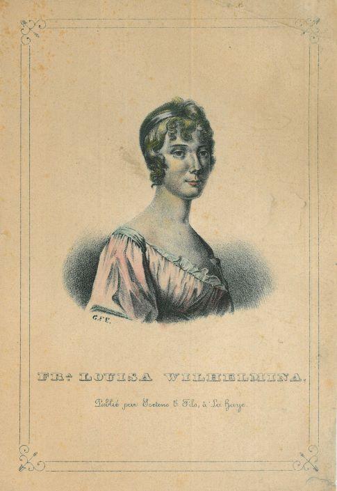 Portrait of Louise of the Netherlands, Antiek en Kunst, Kunst | Etsen en Gravures