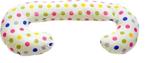 Multifunctioneel voedingskussen 240 cm - Wit met stipjes..., Kinderen en Baby's, Babyvoeding en Toebehoren, Ophalen of Verzenden