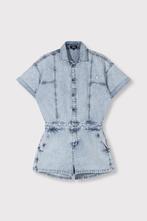 -40% Alix The Label  Alix The Label Denim playsuit -  maat X, Kleding | Dames, Jumpsuits, Verzenden, Nieuw, Blauw