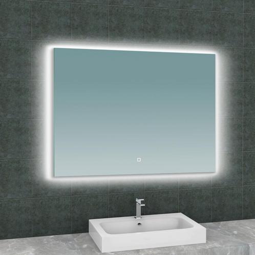 Spiegel Wiesbaden Soul Rechthoek met LED Verlichting, Doe-het-zelf en Verbouw, Sanitair, Bad, Nieuw, Ophalen of Verzenden
