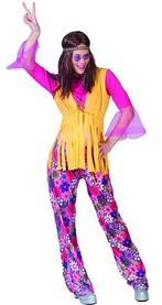 Hippie kostuum dames 3-delig, Kleding | Dames, Ophalen of Verzenden, Nieuw