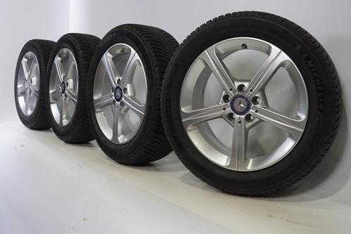 Mercedes A B CLA Klasse W177 17 inch velgen + Winterbanden M, Auto-onderdelen, Banden en Velgen, Velg(en), Gebruikt, 17 inch, Winterbanden