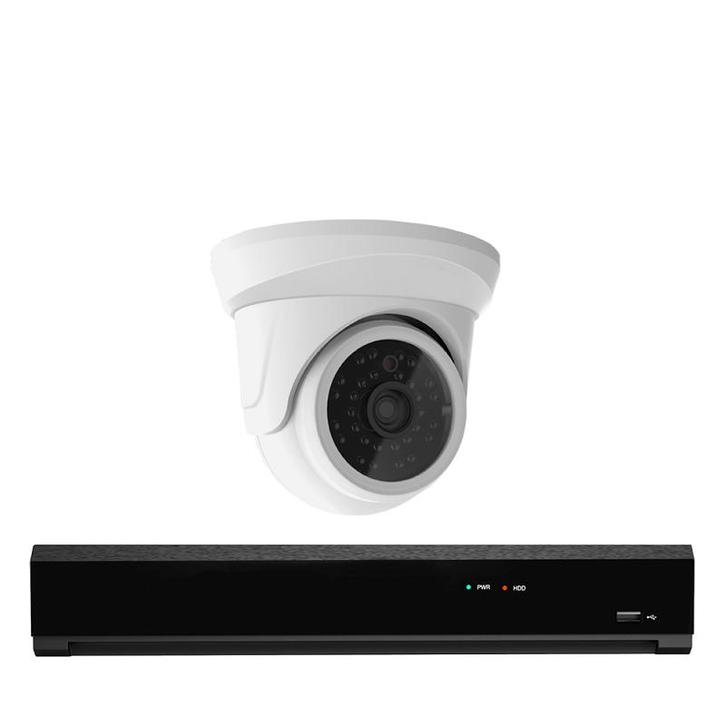 1x Professionele 4K Ultra HD IP Dome Bewakingscamera Set –, Audio, Tv en Foto, Videobewaking, Ophalen of Verzenden